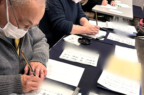 教育部の稽古の様子