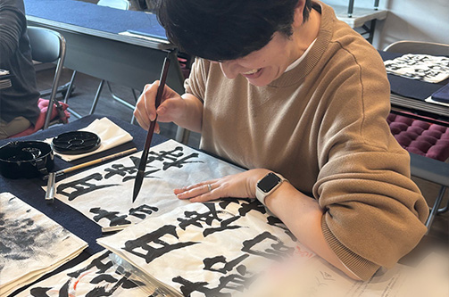 教育部の稽古の様子