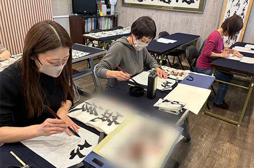 教育部の稽古の様子